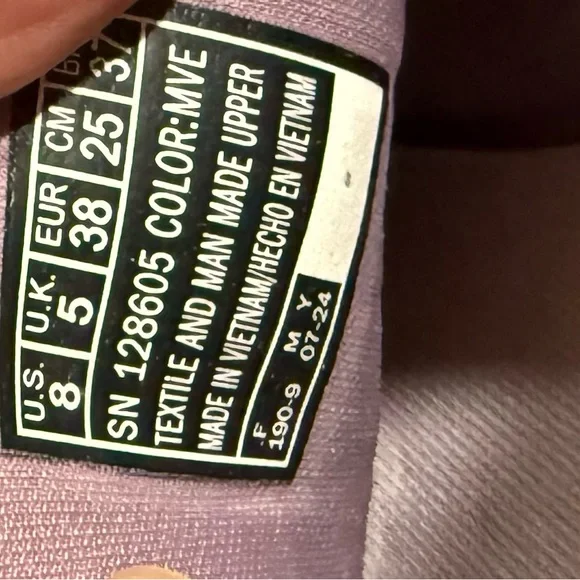 Skechers Women's Lavender Sneakers - Picture 5 of 7